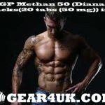 GP Methan 50 (Dianabol) - 10 packs(20 tabs (50 mg))